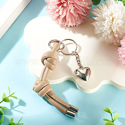 Heart Imitation Leather Keychains&nbsp;KEYC-TAC00084