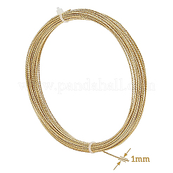 Textured Round Brass Wire for Jewelry Making&nbsp;CWIR-BC0002-11G