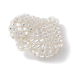 Seed Beads Beaded Charms&nbsp;PALLOY-MZ00262-05