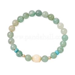 Natural Green Aventurine Stretch Bracelets&nbsp;BJEW-JB11968-02