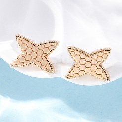 Brass Stud Earrings&nbsp;EJEW-D288-04G