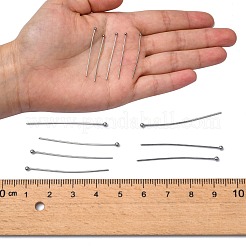 Tarnish Resistant 304 Stainless Steel Ball Head pins&nbsp;STAS-M010-35mm-01