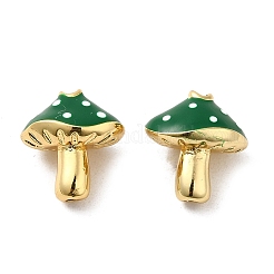 Rack Plating Brass Enamel Beads&nbsp;KK-Q795-05G