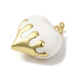 Rack Plating Brass Enamel Pendants&nbsp;KK-S366-05G