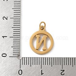 304 Stainless Steel Charms
with Jump Ring&nbsp;LS-STAS-R001-02G-N