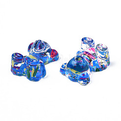 Spray Painted Transparent Acrylic Cabochons&nbsp;TACR-N006-71A