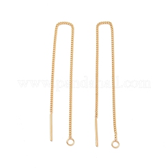 Ion Plating(IP) 304 Stainless Steel Stud Earring Finding&nbsp;STAS-E161-07G