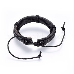 Leather Cord Bracelets&nbsp;BJEW-F347-09B
