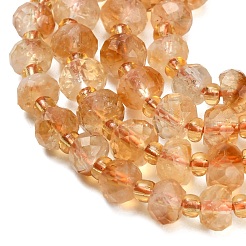 Heated Natural Citrine Beads Strands&nbsp;G-L634-E02-03