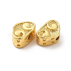 Rack Plating Brass Beads&nbsp;KK-P095-67G