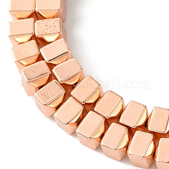 Electroplated Synthetic Non-Magnetic Hematite Beads Strands&nbsp;G-H020-I01-01