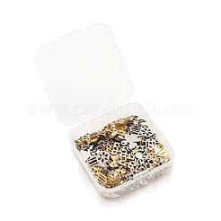 100Pcs 10 Style 2 Colors 304 Stainless Steel Pendants&nbsp;STAS-LS0001-34