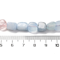 Natural Aquamarine & Rose Quartz Beads Strands&nbsp;G-L610-B04-B01