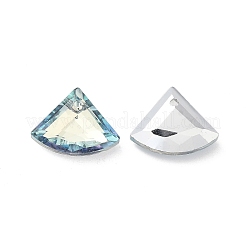 Electroplated Glass Pendants&nbsp;EGLA-M029-03-04