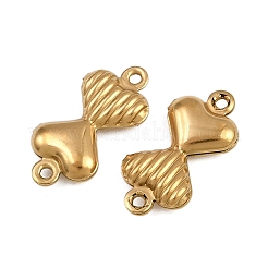 304 Stainless Steel Connector Charms&nbsp;STAS-L297-05G