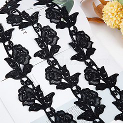 Polyester Lace Trim&nbsp;SRIB-GF0001-21A