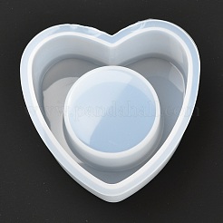 DIY Heart Candleholder Silicone Molds&nbsp;DIY-B027-01