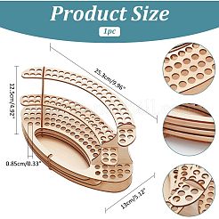 Detachable Wooden Drawing Pencil Display Stands&nbsp;DIY-WH0488-60