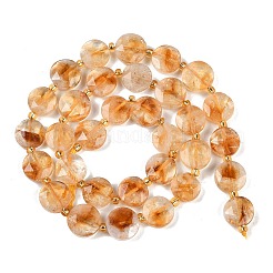 Natural Citrine(Heated) Beads Strands&nbsp;G-C116-A58-01
