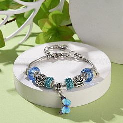 Brass European Bracelets&nbsp;BJEW-JB05142