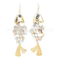 Alloy Dangle Earrings&nbsp;EJEW-D349-01G