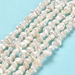 Natural Keshi Pearl Beads Strands&nbsp;PEAR-J007-12