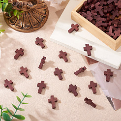 150Pcs Wooden Pendants&nbsp;WOOD-TA0002-82