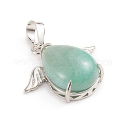Natural Green Aventurine Pendants&nbsp;G-I275-02A