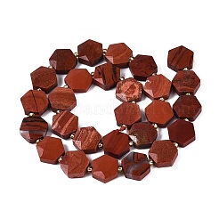 Natural Red Jasper Beads Strands&nbsp;G-N368-01A-11