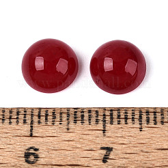 Natural White Jade Dyed Cabochons&nbsp;G-ZX004-22A