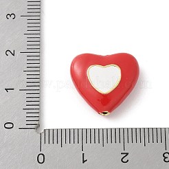 Brass Enamel Beads&nbsp;KK-P294-50G-01