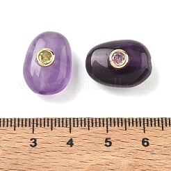 Natural Amethyst Beads&nbsp;GG-CBA4B5A-01G-F