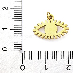 Ion Plating(IP) 304 Stainless Steel Enamel Pendants&nbsp;STAS-Z104-12G-01