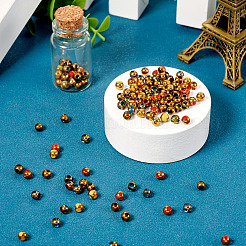 140Pcs 7 Colors Electroplate Glass Beads&nbsp;GLAA-TA0002-65