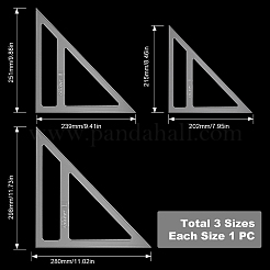 Acrylic Quilting Rulers&nbsp;DIY-WH0034-84D