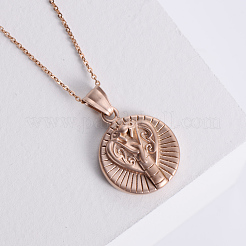Vintage European Snake Animal Stainless Steel Pendant Necklaces for Men Women&nbsp;WN9056