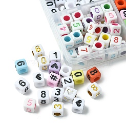 Opaque Acrylic Beads&nbsp;MACR-YW0002-84
