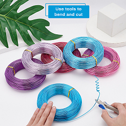 Round Anodized Aluminum Wire&nbsp;AW-BC0007-1.5mm-06