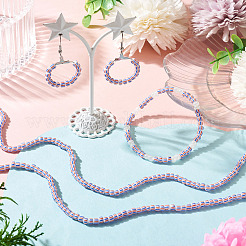 2Strands Handmade Lampwork Beads Strands&nbsp;BLOW-TADJ0001-01C