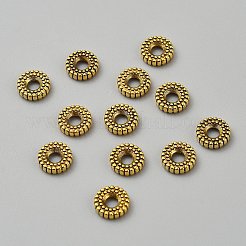 Tibetan Style Alloy Spacer Beads&nbsp;TIBEB-WH0002-09B-AG