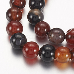 Natural Agate Beads Strands&nbsp;X-G-G515-8mm-04