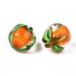 20Pcs Autumn Theme Handmade Lampwork Beads&nbsp;LAMP-FP0001-09