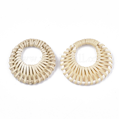 Handmade Reed Cane/Rattan Woven Pendants&nbsp;X-WOVE-T006-060B