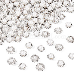 200Pcs 2 Styles Flower Alloy Glass Sew on Rhinestone&nbsp;FIND-TA0006-31