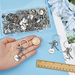 30Pcs Cheerleading Series Alloy Pendant Keychains&nbsp;KEYC-PH01630