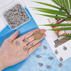 100PCS Alloy Fish Charms&nbsp;TIBEP-DC0001-27