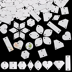 Sew On Mirror Rhinestones&nbsp;DIY-PH0023-15B
