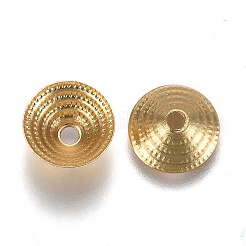 Eco-Friendly Brass Bead Cap&nbsp;KK-H740-09G