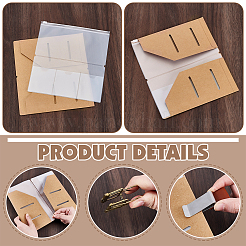 4Pcs Kraft Paper Passport Cover&nbsp;DIY-WA0001-39
