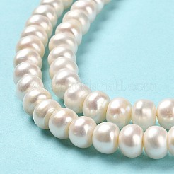 Natural Cultured Freshwater Pearl Beads Strands&nbsp;PEAR-J007-24